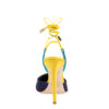 Rainbow medium heel pump woman shoe attachante