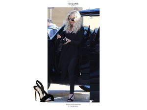 khloe kardashian wearing amazone mink black